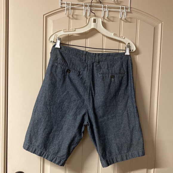 Adam Levine Cotton 5 Pocket Button & Zipper Closure Lightweight Blue Shorts Sz32 - Picture 6 of 6